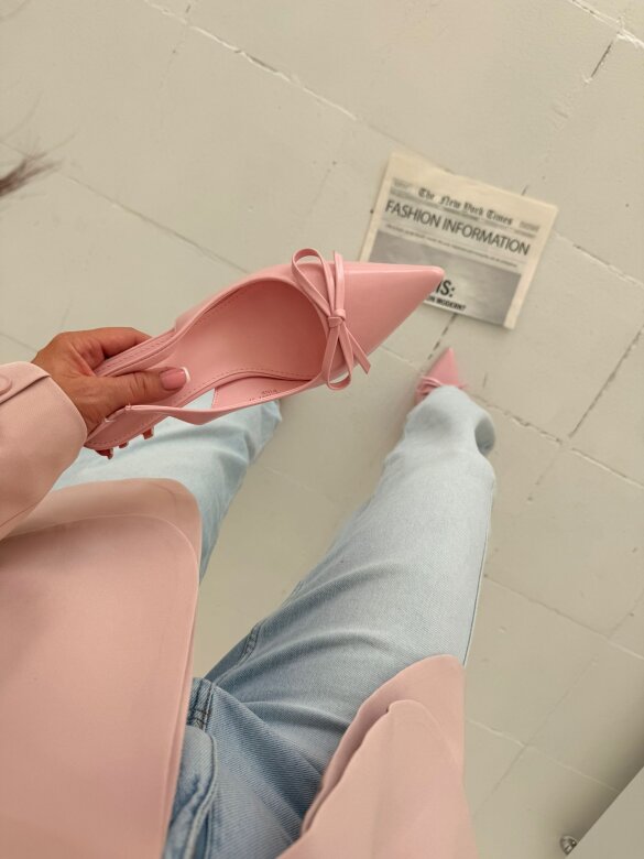 Szpilki Pretty różowe 