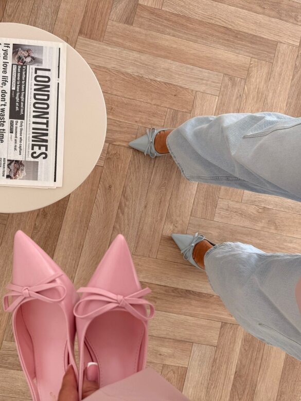 Szpilki Pretty różowe 