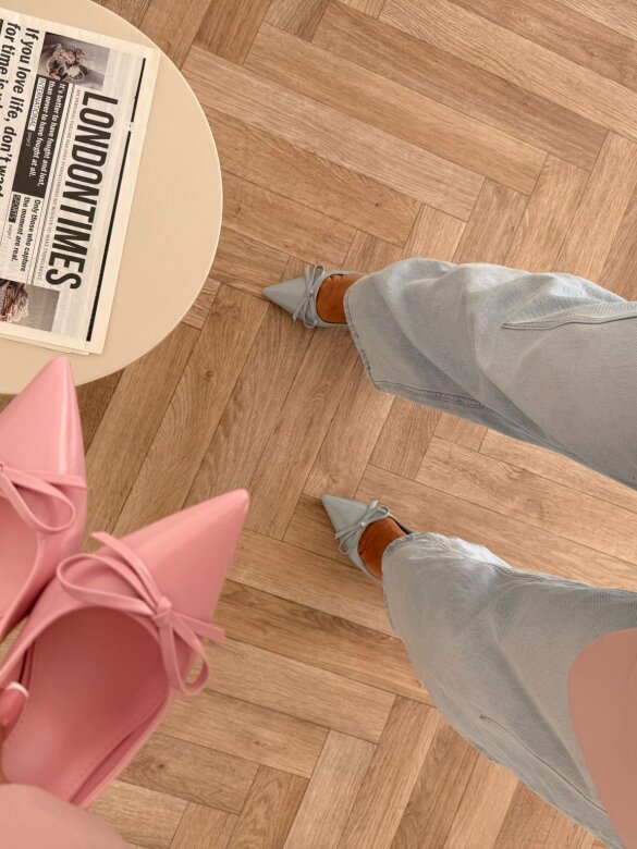 Szpilki Pretty różowe 