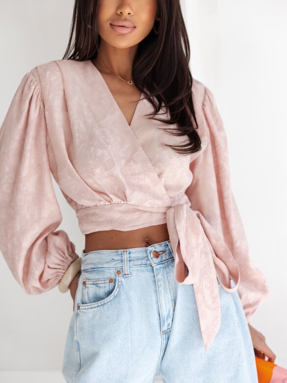 Top Macarella with viscose powder