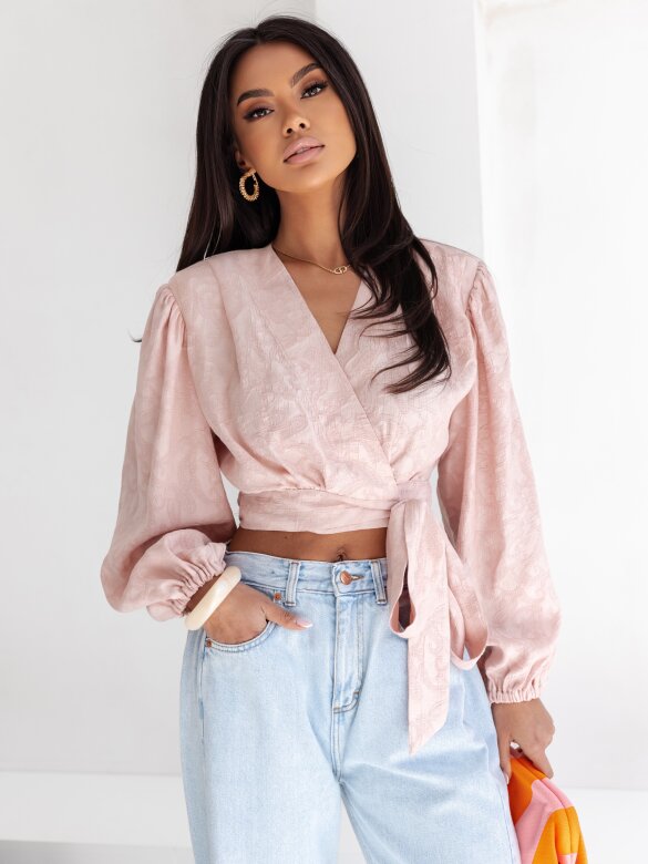 Top Macarella with viscose powder