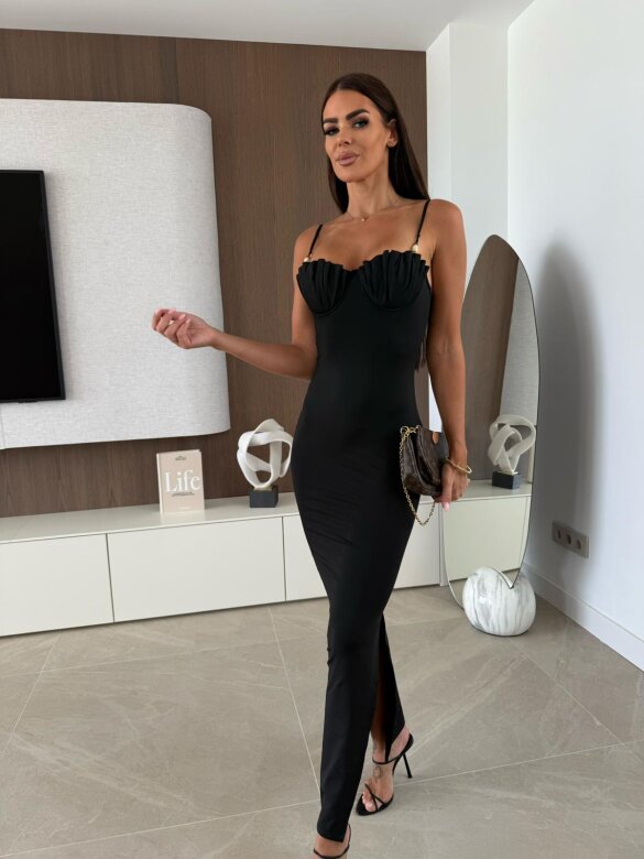 Sukienka Violina maxi czarna