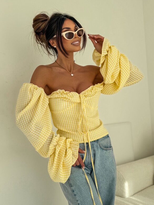 Blouse Soraya yellow 