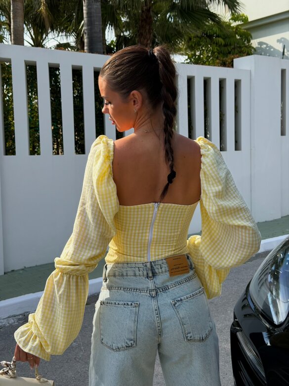 Blouse Soraya yellow 