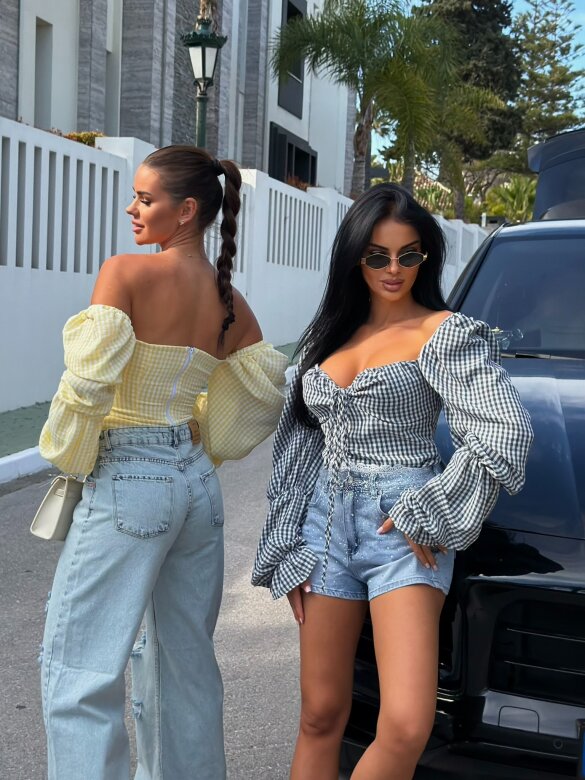 Blouse Soraya yellow 