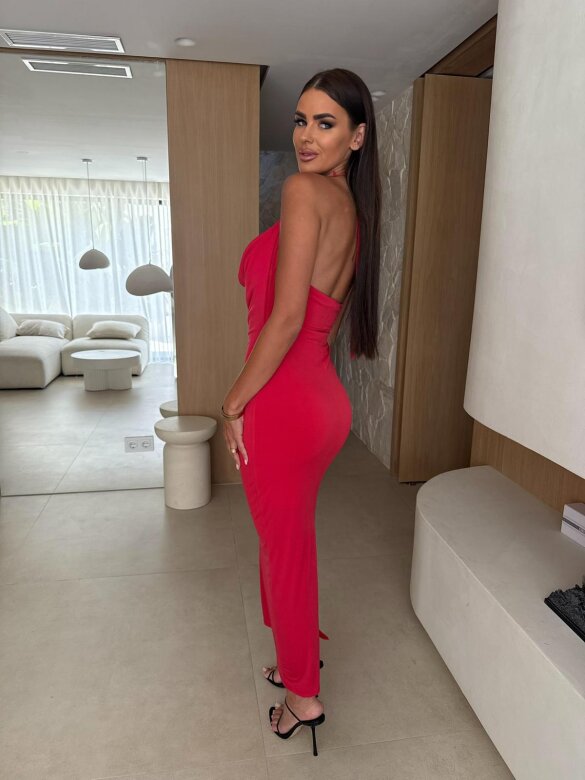 Sukienka Glory maxi czerwona 