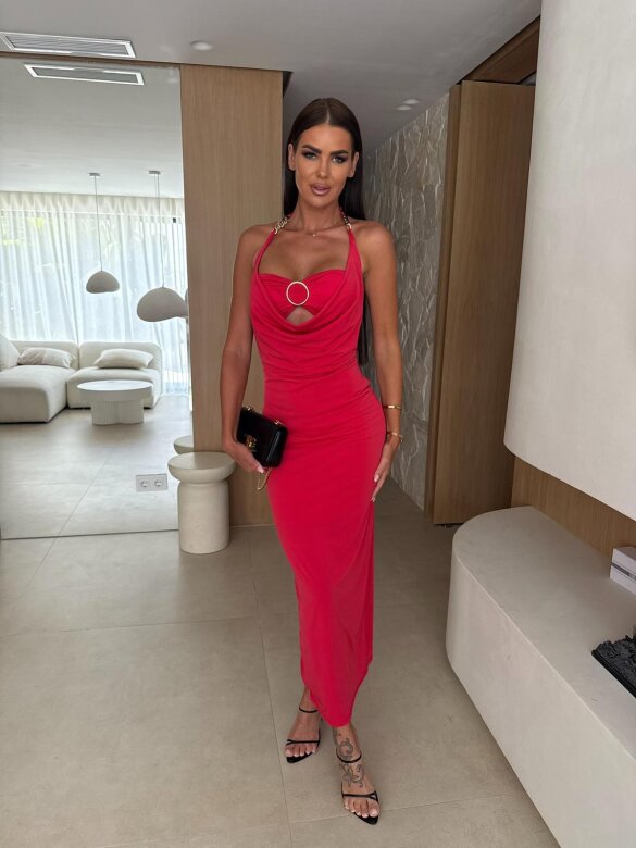 Sukienka Glory maxi czerwona 