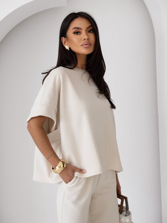 Set 2in1 Portofino with cotton light beige