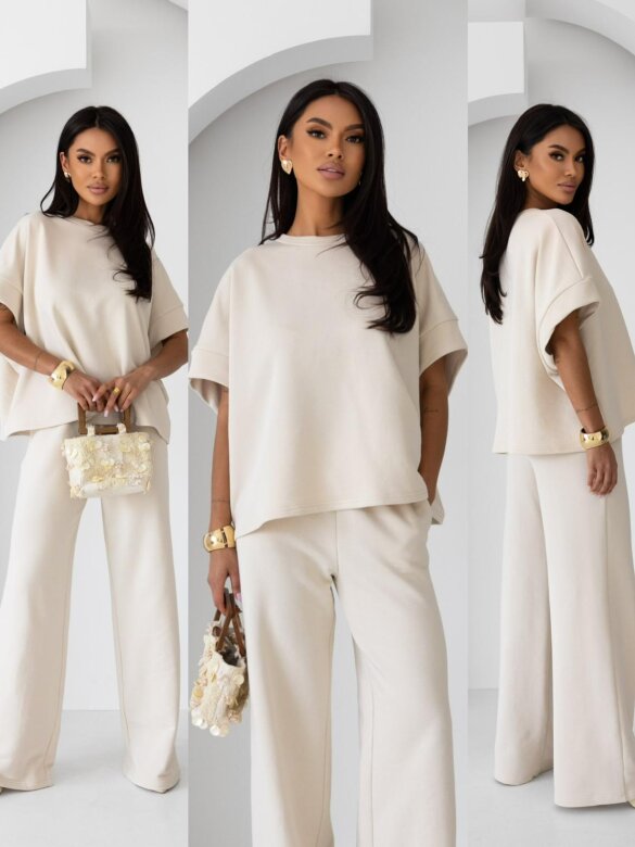 Set 2in1 Portofino with cotton light beige