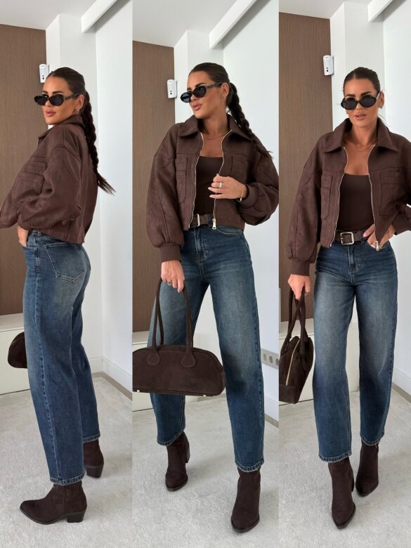 Spodnie Maroon jeans niebieskie