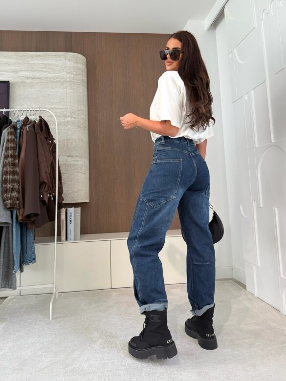 Spodnie Layers jeans niebieskie