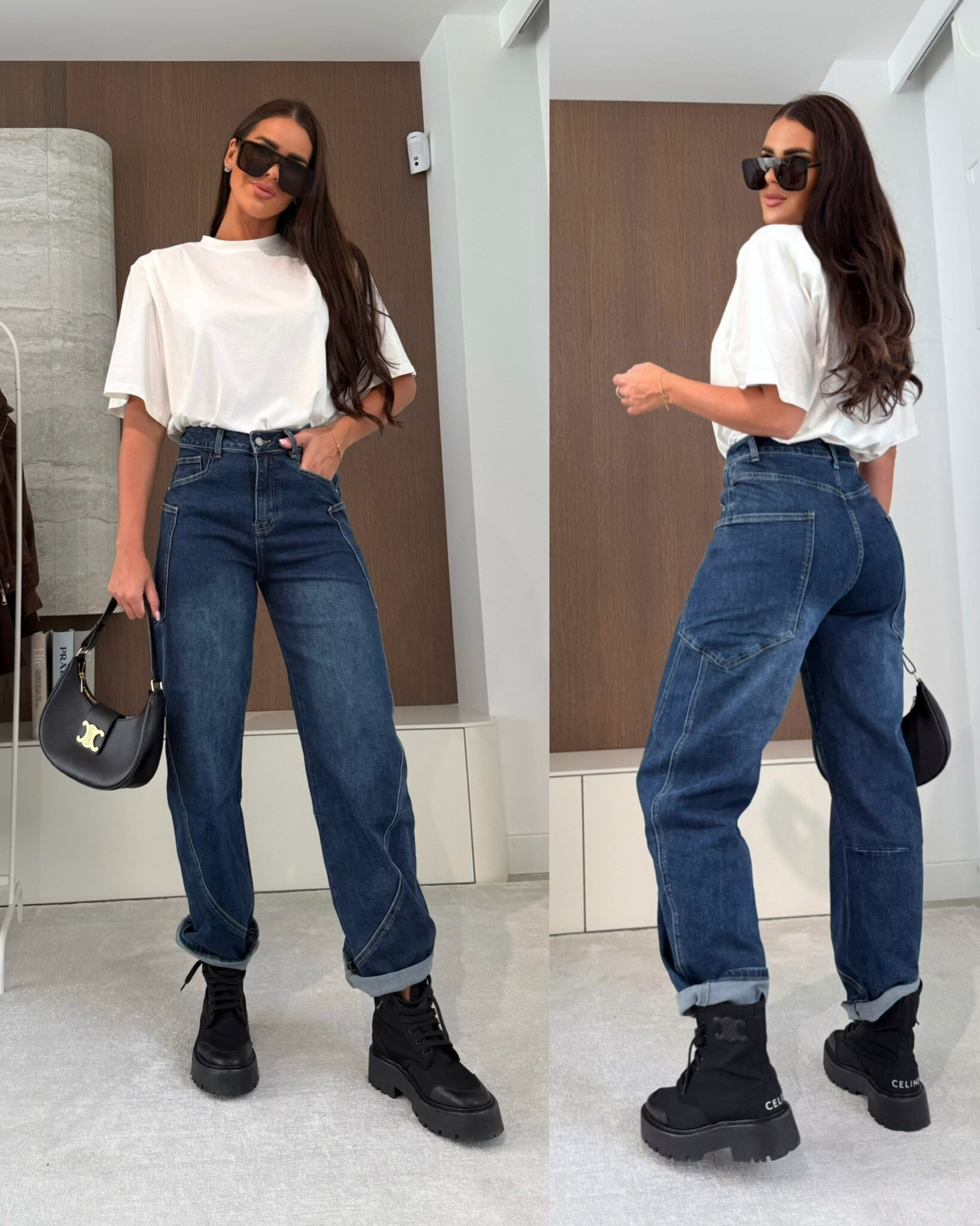 Spodnie Layers jeans niebieskie