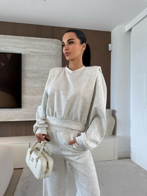 Komplet 2w1 Klavi jasnoszary