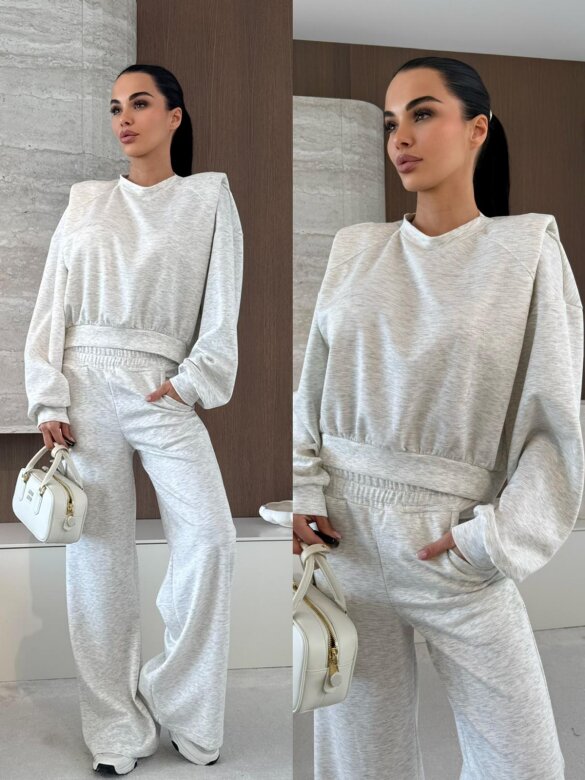 Komplet 2w1 Klavi jasnoszary