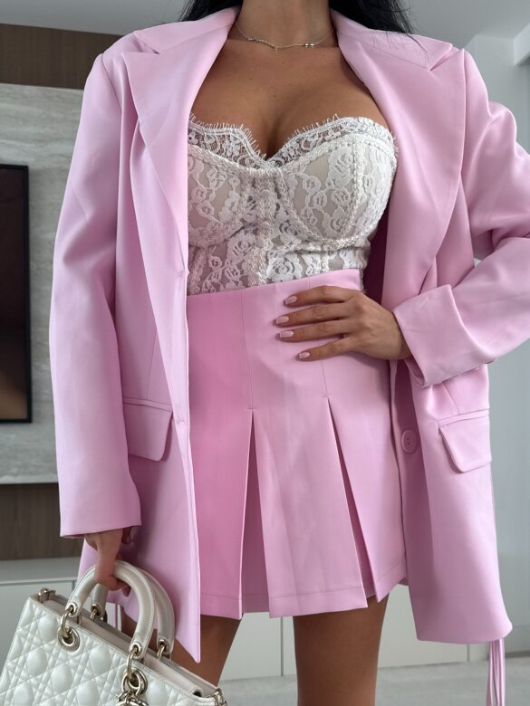 Marynarka Conti pudrowa 