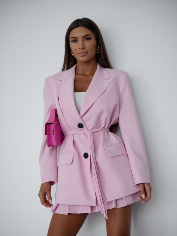 Marynarka Conti pudrowa 