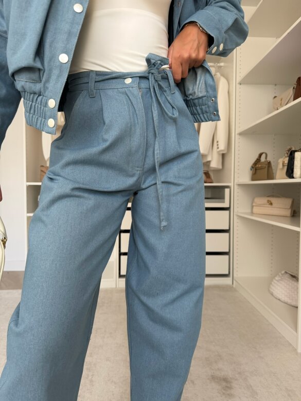 Spodnie Sandre jeans jasnoniebieskie