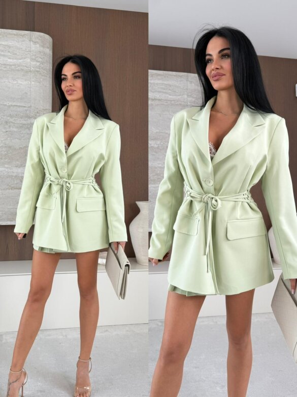 Marynarka Conti pistacjowa 