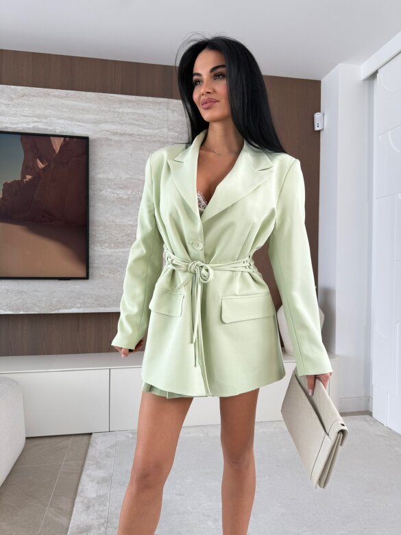 Marynarka Conti pistacjowa 