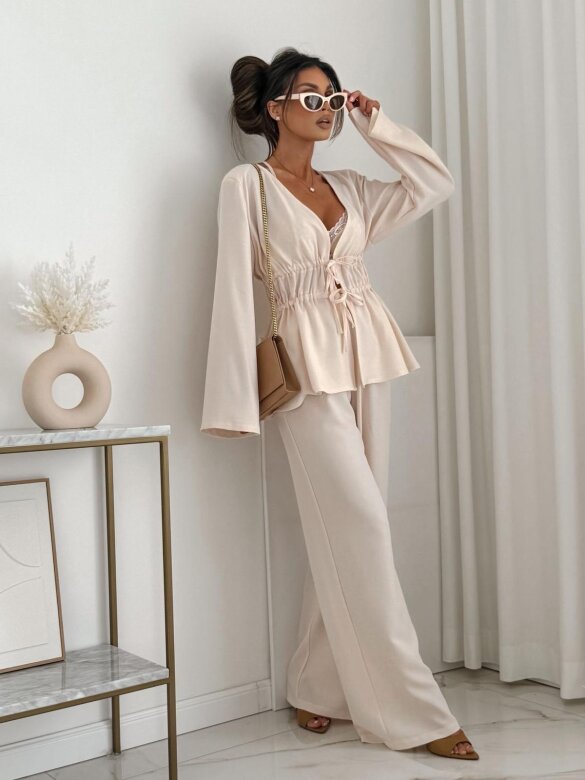 Komplet 2w1 Colly II z bawełną ecru 