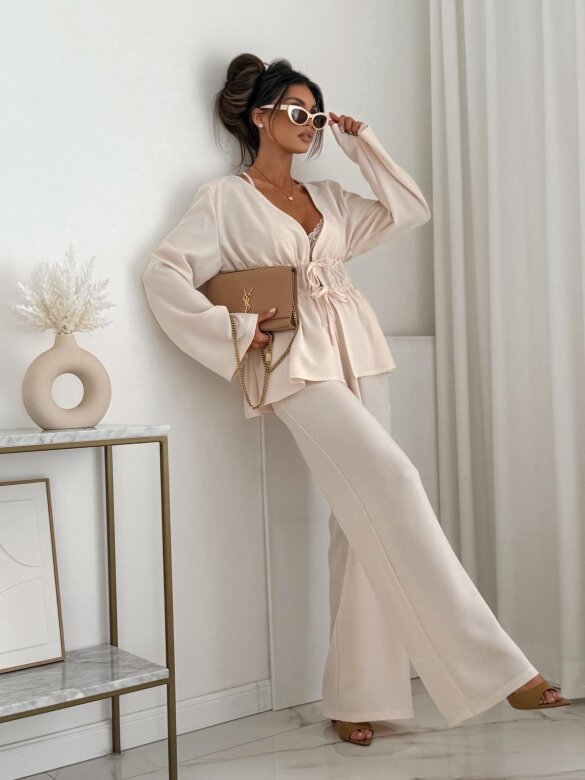 Komplet 2w1 Colly II z bawełną ecru 