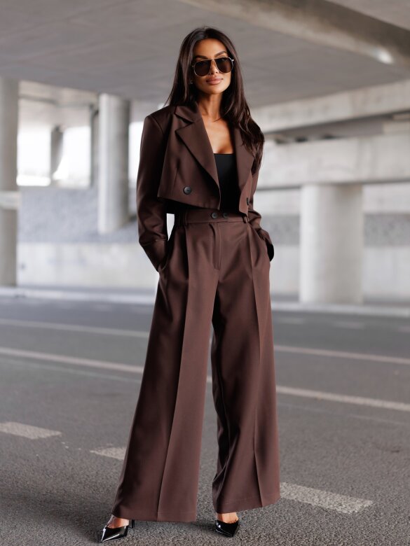 Blazer Flamenco short chocolate