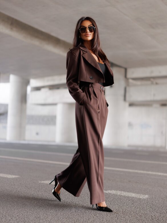 Blazer Flamenco short chocolate