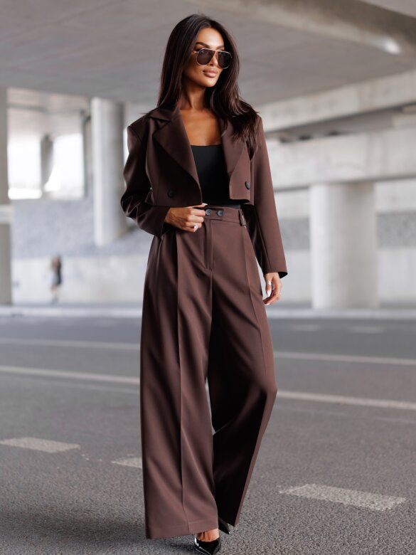 Blazer Flamenco short chocolate