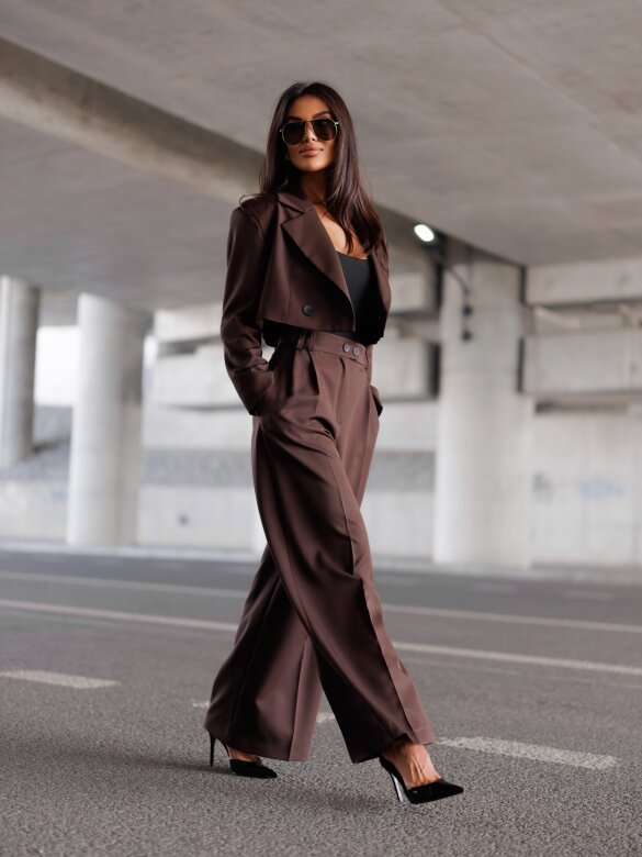 Blazer Flamenco short chocolate