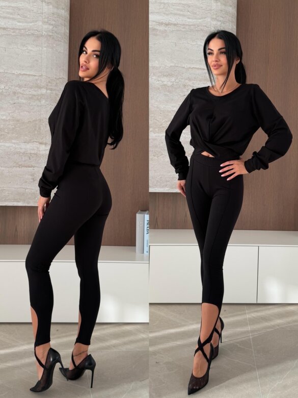 Komplet 2in1 Monte Carlo czarny