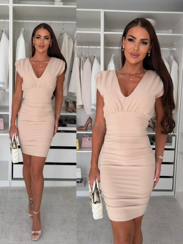 Dress Luxaro beige
