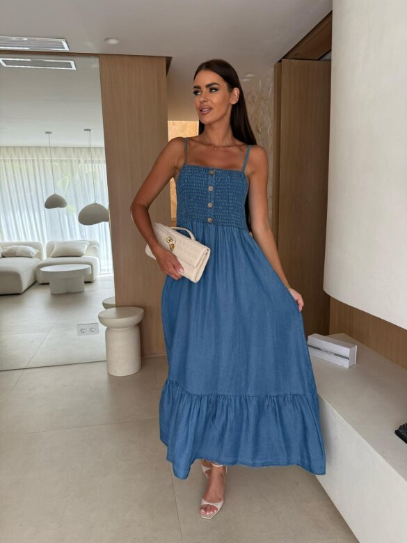 Sukienka Ivana niebieska