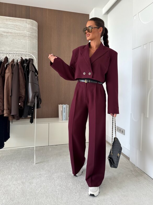 Blazer Turner Premium short burgundy