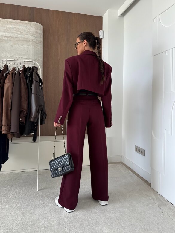 Blazer Turner Premium short burgundy