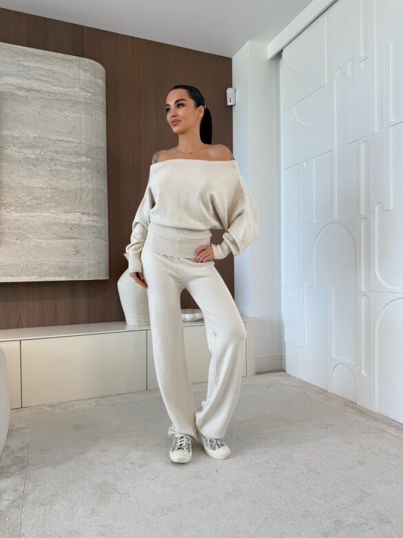 Komplet 2w1 Fabiossa jasnobeżowy