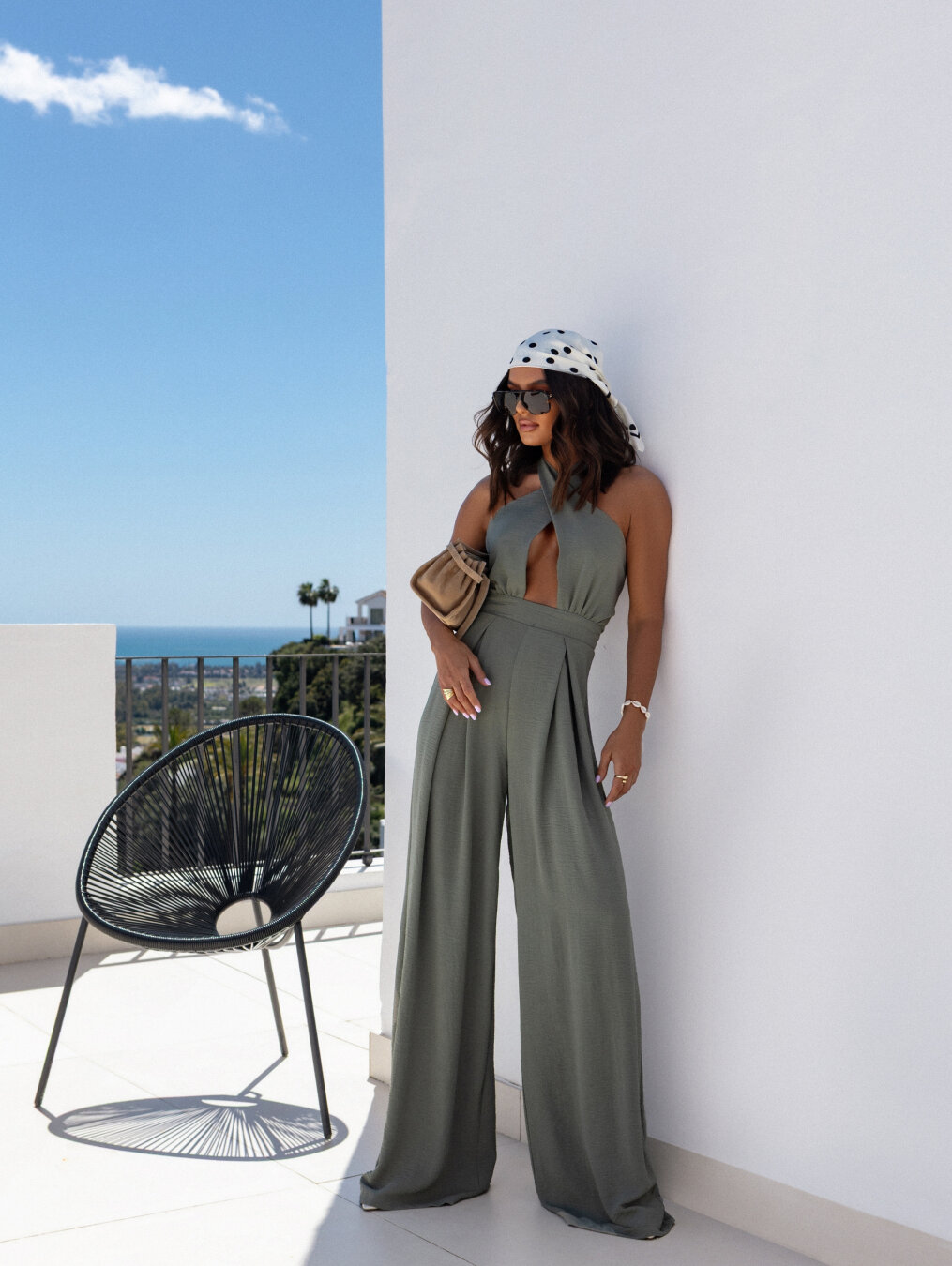 Jumpsuit Astello khaki 3