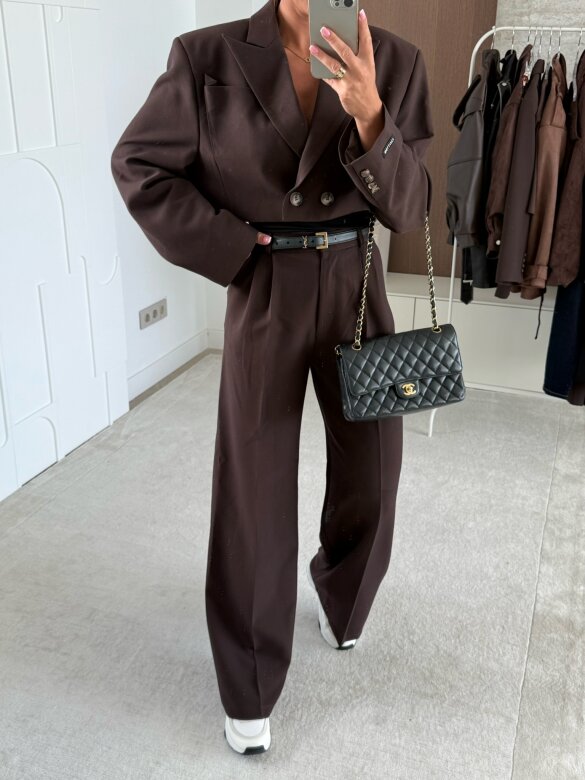 Spodnie Turner Premium czekoladowe 