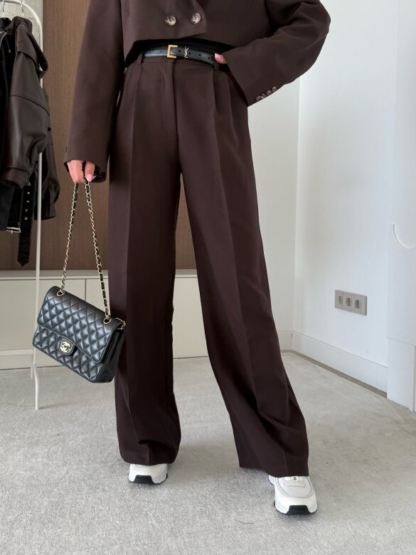 Spodnie Turner Premium czekoladowe 