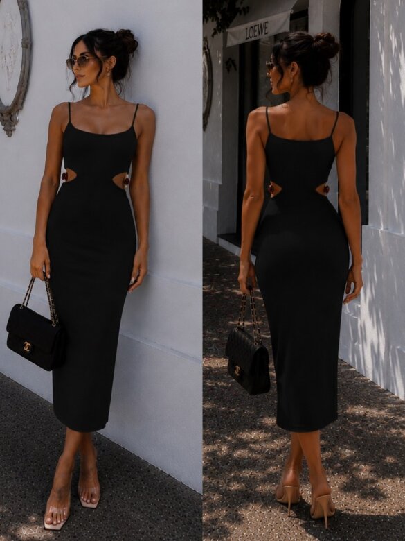 Dress Elara black