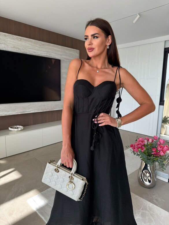 Sukienka Starlight maxi czarna