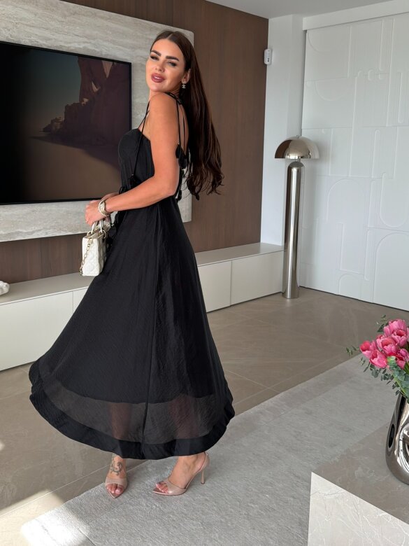 Sukienka Starlight maxi czarna