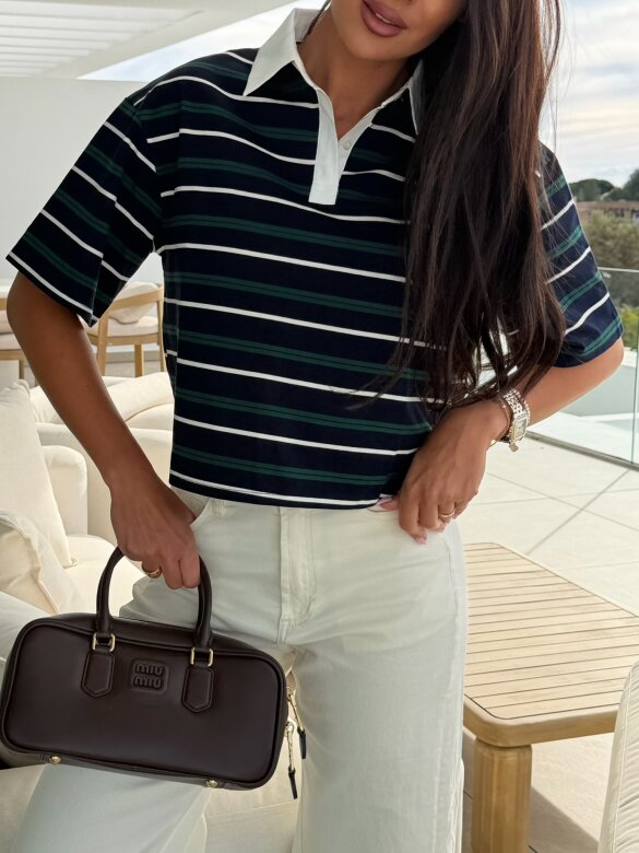 T-shirt Zanilla granatowy