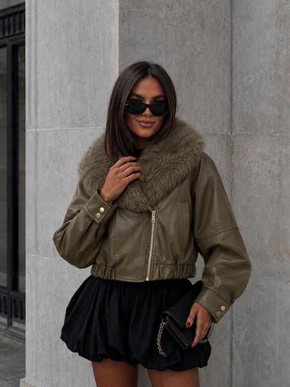 Jacket Cova short khaki 