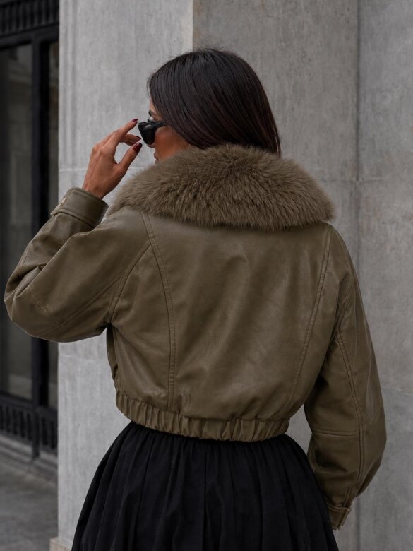 Jacket Cova short khaki 