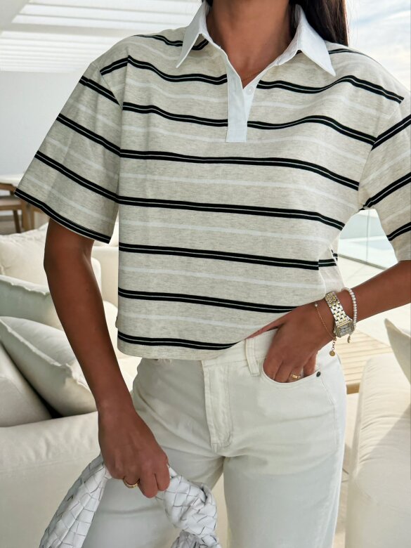 T-shirt Zanilla beżowy