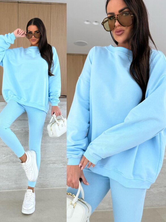 Bluza Comfort Zone błękitna 
