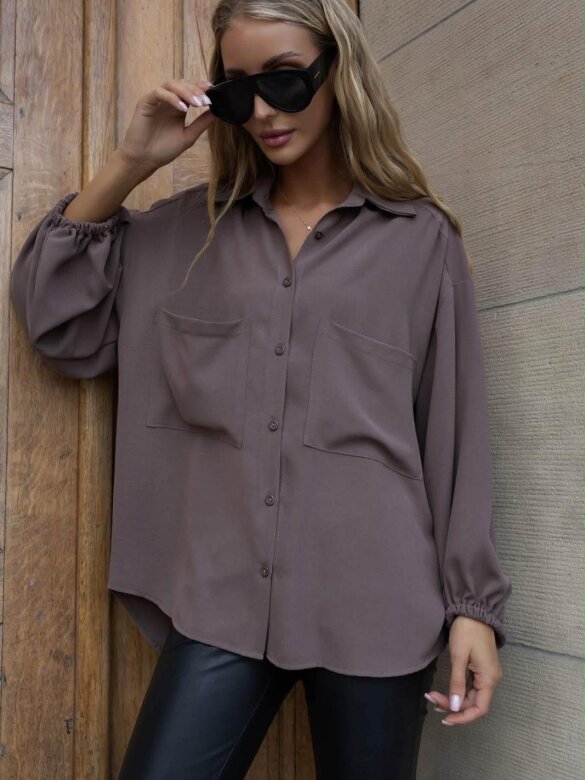 Shirt Lena mocca