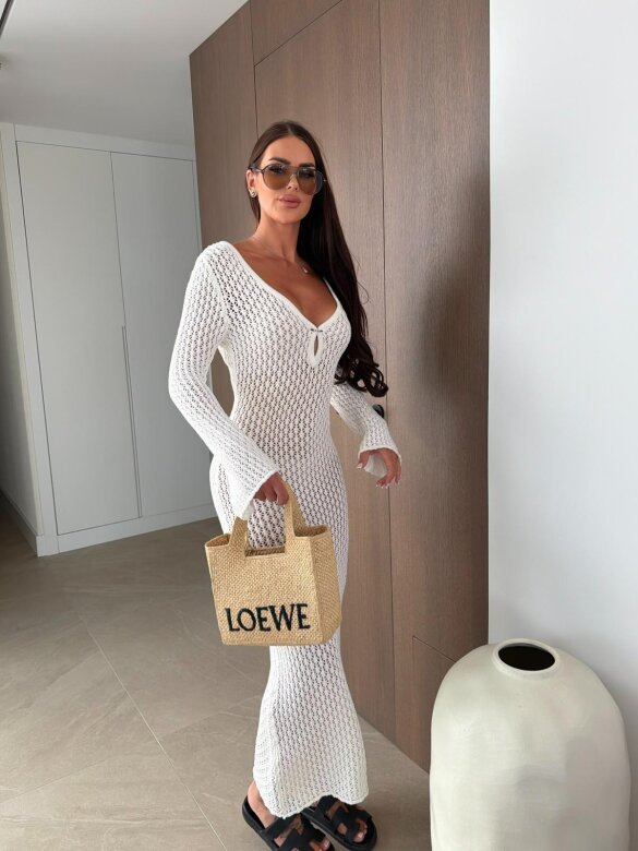Dress Aquarelle white