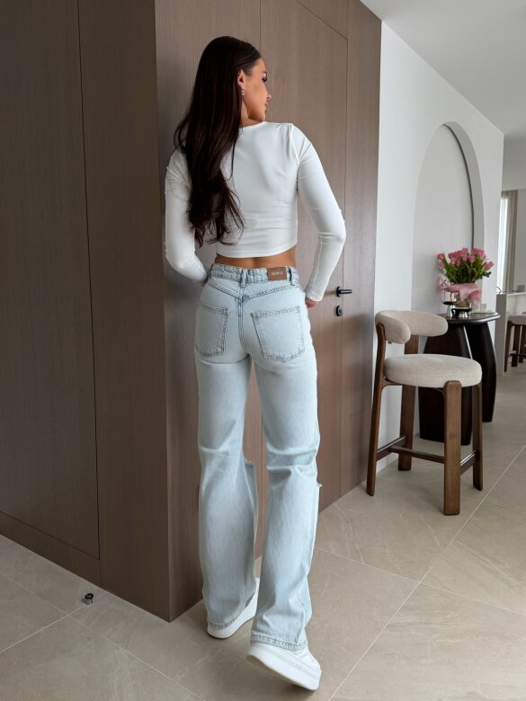 Spodnie Livia jeans jasnoniebieskie 