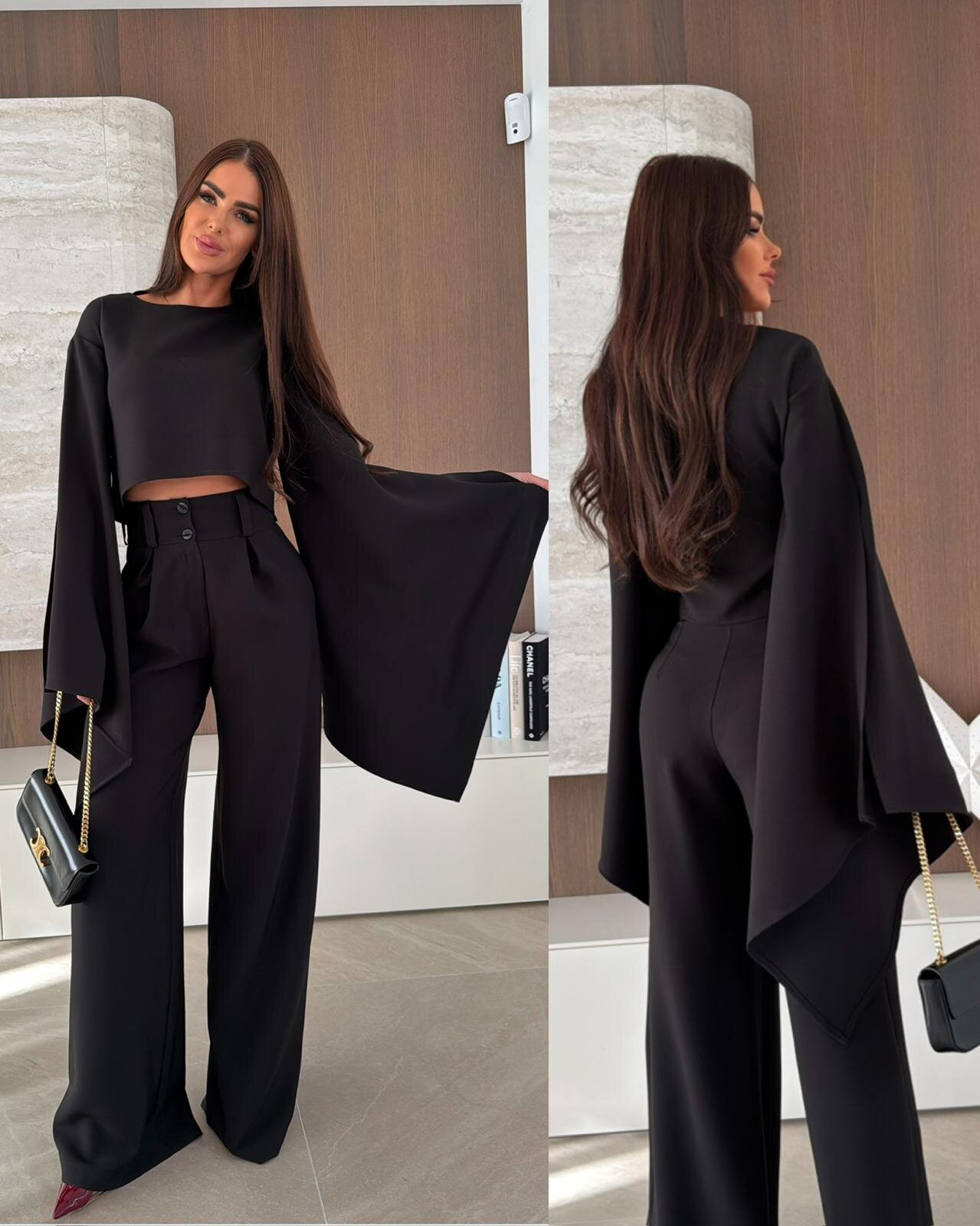 Komplet 2w1 Remmo czarny